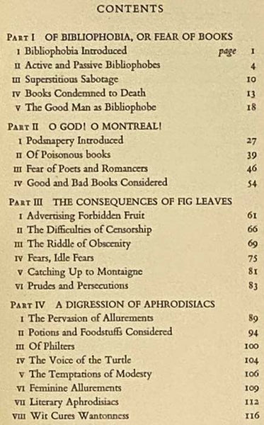 The Fear of Books