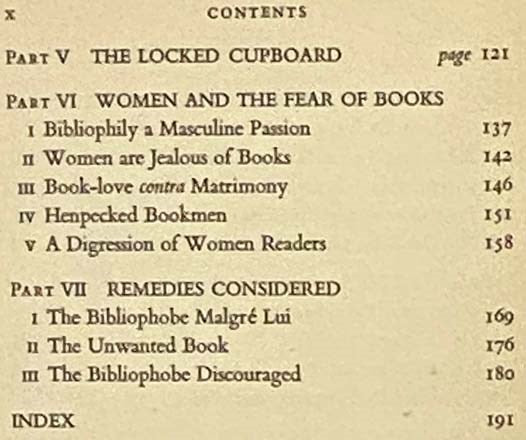 The Fear of Books