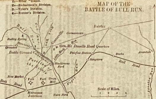 The Historical Warmap. [and] Chronological Record of the Rebellion. [War Map]
