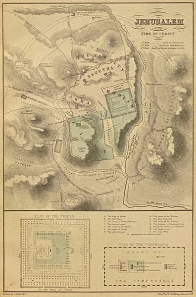 Bible Atlas and Gazetteer; Containing Six New and Accurate Maps, and a List of All Geographical Names, with References to Their Scripture Places and to the Proper Maps; Also, a Variety of Most Useful Tables