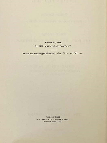 The World and the Individual: Gifford Lectures Delivered before the University of Aberdeen, in Two Volumes: First Series - The Four Historical Conceptions of Being; Second Series - Nature, Man, and the Moral Order