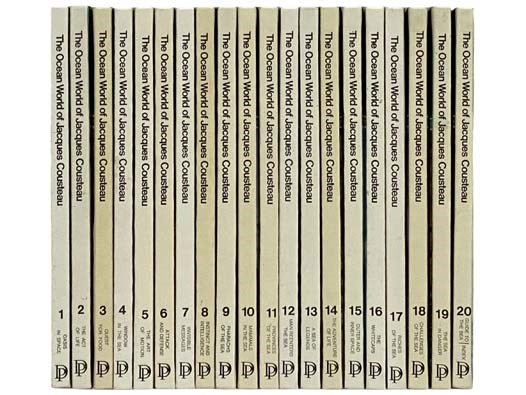 The Ocean World of Jacques Cousteau 20-Volume Set