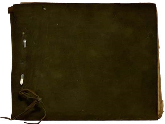 Circa 1930 Typed Poetry Scrapbook