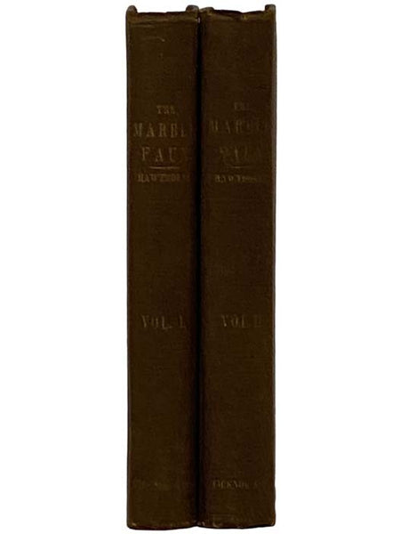 The Marble Faun: or, The Romance of Monte Beni. in Two Volumes.