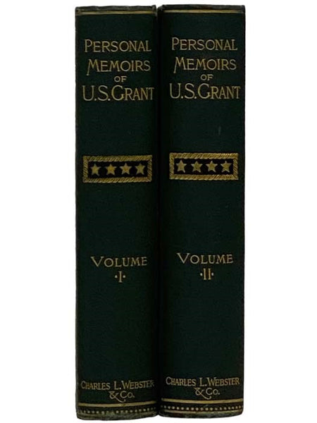 Personal Memoirs of U.S. Grant, in Two Volumes [Ulysses] [Shoulder Strap Edition]