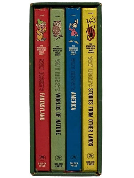 The Wonderful Worlds of Walt Disney, in Four Volumes: Walt Disney's Fantasyland; Walt Disney's World of Nature; Walt Disney's America; Walt Disney's Stories from Other Lands