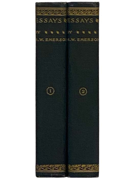 Essays, in Two Volumes (First and Second Series)