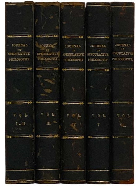 The Journal of Speculative Philosophy, Six Volumes in Five