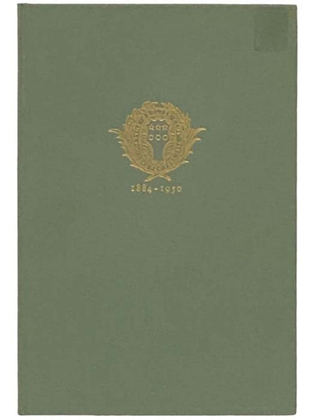 The Grolier Club, 1884-1950: An Informal History