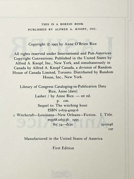 Lives of the Mayfair Witches, Three Volume Set: The Witching Hour; Lasher; Taltos