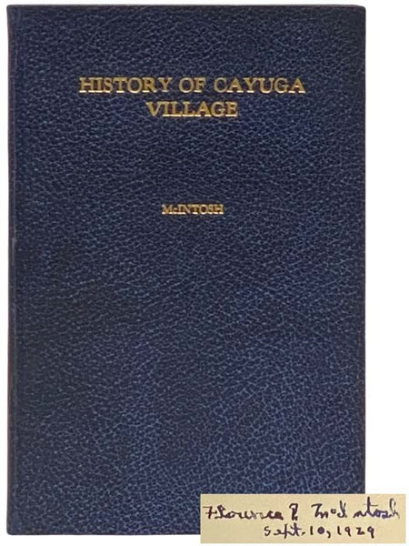 History of Cayuga Village