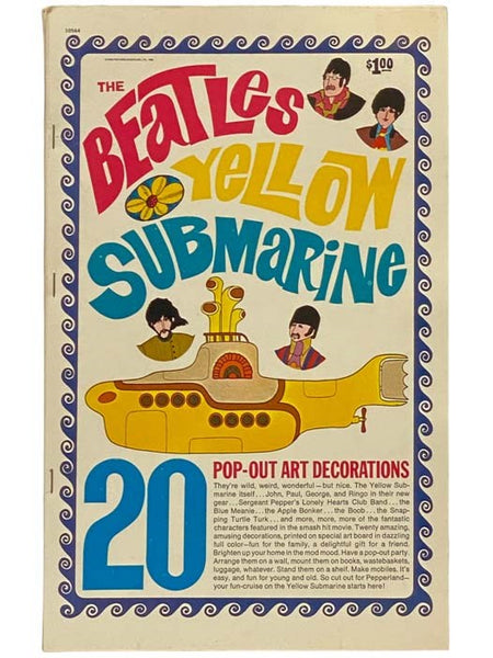 The Beatles Yellow Submarine: 20 Pop-Out Art Decorations (10564)
