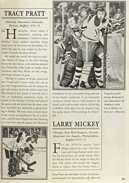 Sabres: 26 Seasons in Buffalo's Memorial Auditorium