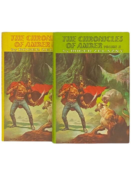 The Chronicles of Amber, in Two Volumes: Volume I: Nine Princes in Amber; The Guns of Avalon; Volume II: Sign of the Unicorn; The Hand of Oberon; The Courts of Chaos
