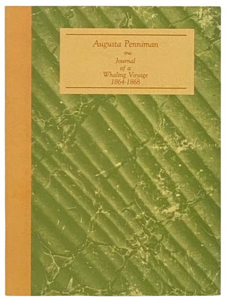 Journal of a Whaling Voyage, 1864-1868