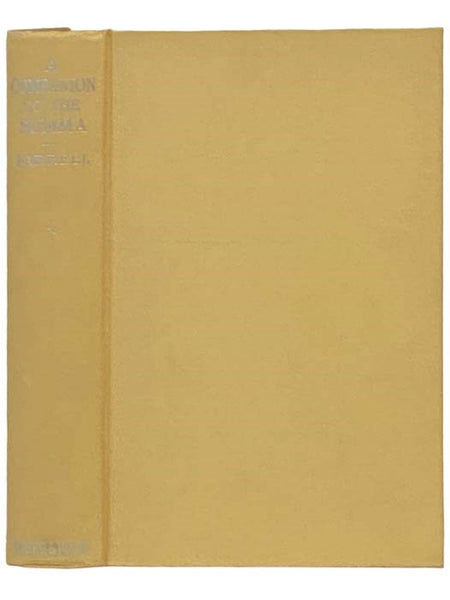 A Companion to the Summa, Volume I: The Architect of the Universe (Corresponding to the Summa Theologica 1a) (Volume I Only)