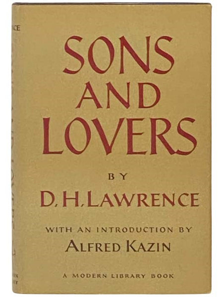 Sons and Lovers (The Modern Library of the World's Best Books, ML 333)