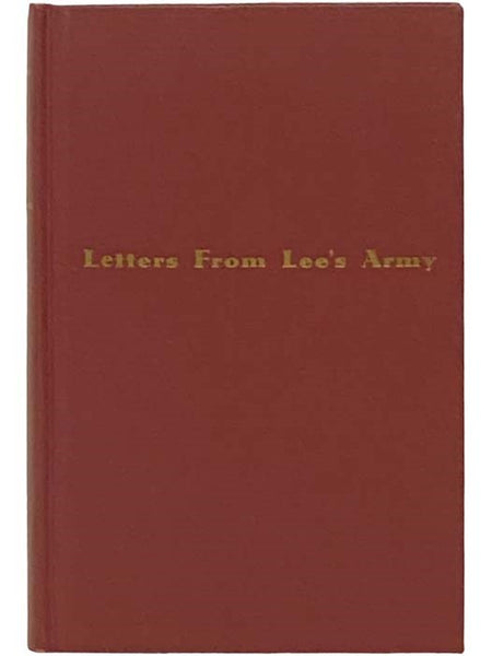 Letters from Lee's Army