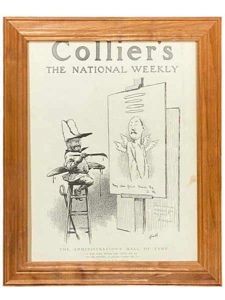Collier's: The National Weekly - The Administration's Hall of Fame [Front Cover Only]
