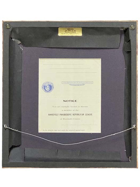 Theodore Roosevelt Republican Presidential Nomination Postcard