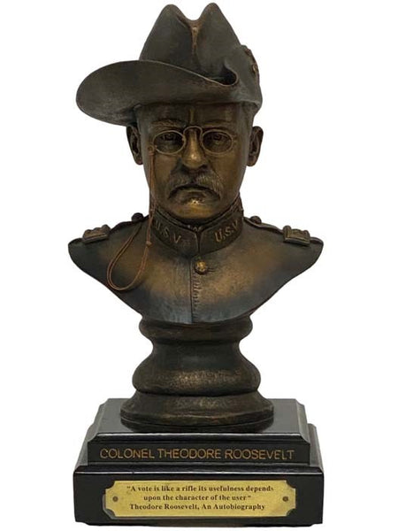 2008 Bust of Theodore Roosevelt, Second Sculpture in Friends of NRA Series, #3461