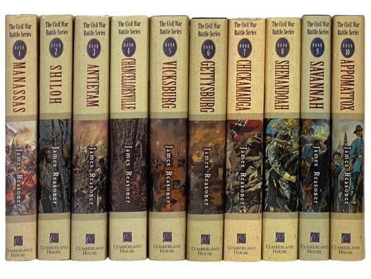 The Civil War Battle, Complete Series in 10 Volumes: Manassas; Shiloh; Antietam; Chancellorsville; Vicksburg; Gettysburg; Chickamauga; Shenandoah; Savannah; Appomattox