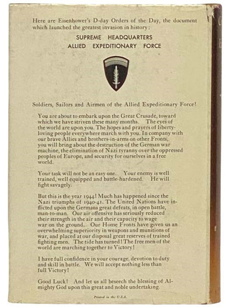 Crusade in Europe [A Personal Account of World War II]