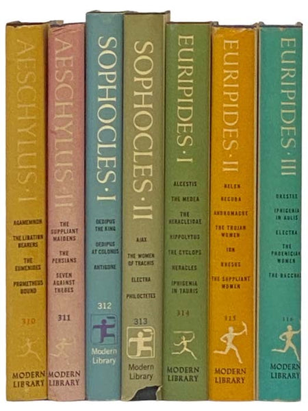 The Complete Greek Tragedies in Seven Volumes: Aeschylus I: Agamemnon; The Libation Bearers; The Eumenides; Prometheus Bound / Aeschylus II: The Suppliant Maidens; The Persians; Seven Against Thebes / Sophocles I: Oedipus the King; Oedipus at Colonus; An…