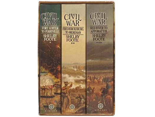 The Civil War: A Narrative, in Three Volumes: Fort Sumter to Perryville; Fredericksburg to Meridian; Red River to Appomattox