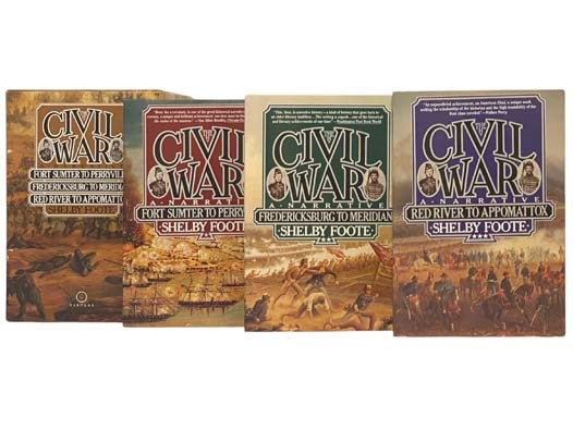 The Civil War: A Narrative, in Three Volumes: Fort Sumter to Perryville; Fredericksburg to Meridian; Red River to Appomattox