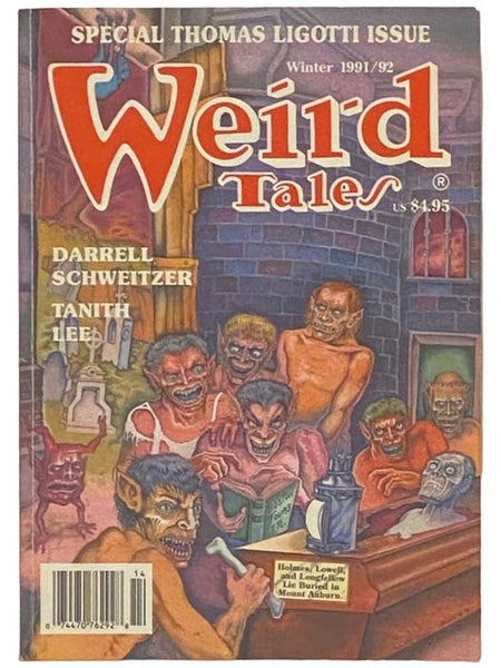 Weird Tales, Winter 1991/92, Vol. 53, No. 2, Special Thomas Ligotti Issue