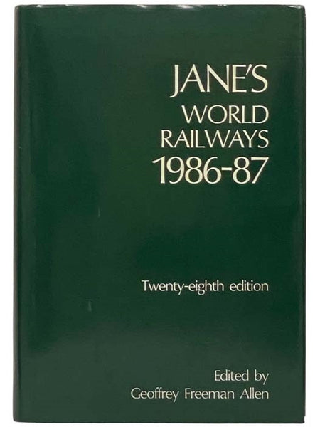Jane's World Railways, 1986-87 (Twenty-Eighth Edition)