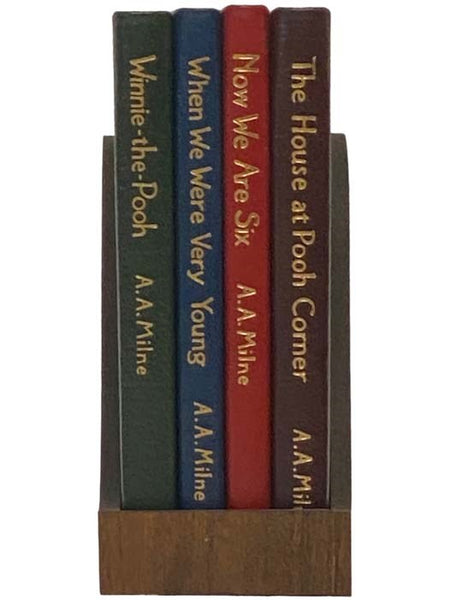 A.A. Milne Four Volume Set: Winnie-the-Pooh; When We Were Very Young; Now We Are Six; The House at Pooh Corner