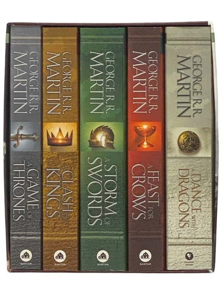 Song of Ice and Fire 5-Volume Box Set (A Game of Thrones; A Clash of Kings; A Storm of Swords; A Feast For Crows; A Dance with Dragons)