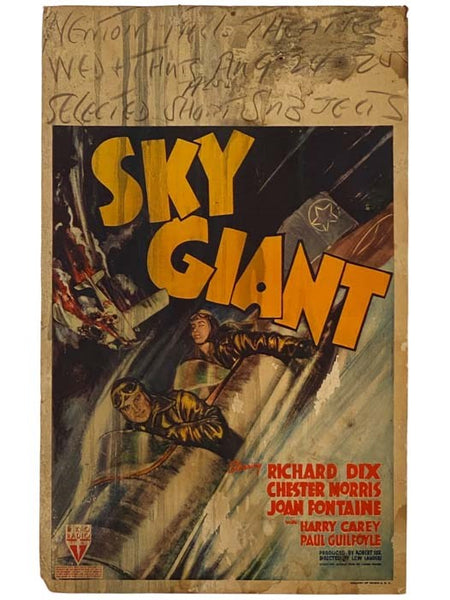 1938 Sky Giant Window Card