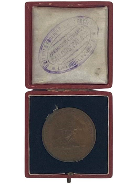 Horatio Viscount Nelson Commemorative Medal in Case