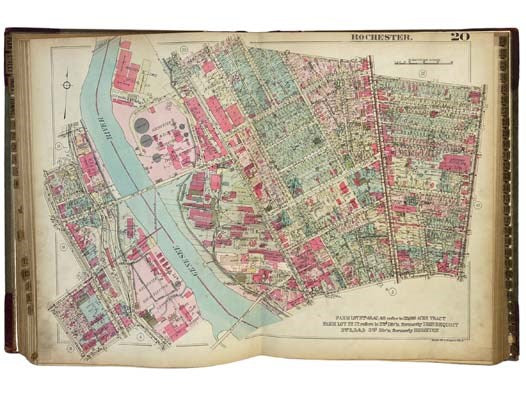 Plat Book of the City of Rochester, N.Y., and Vicinity [New York]