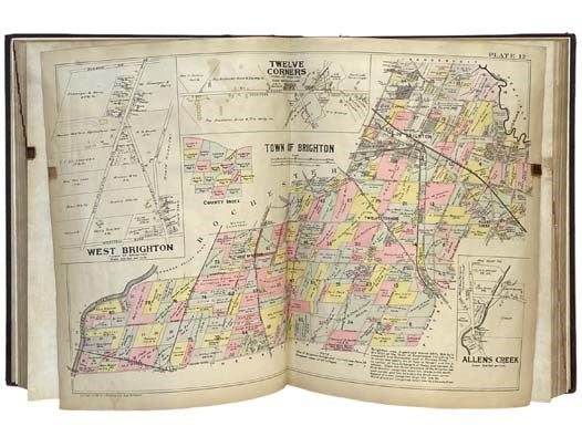 Plat Book of Monroe County, New York