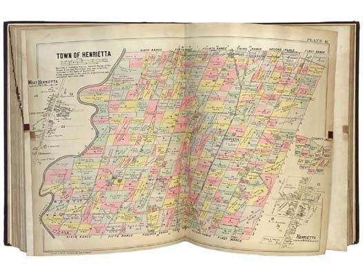 Plat Book of Monroe County, New York