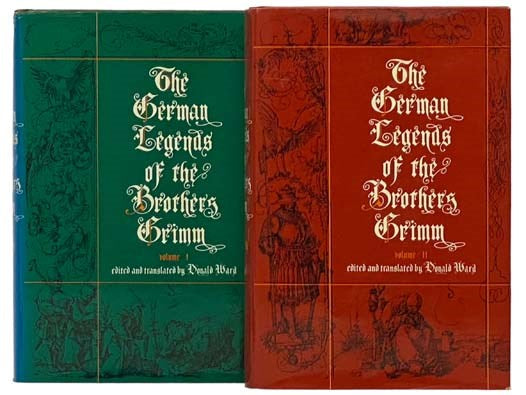The German Legends of the Brothers Grimm (Translations in Folklore Studies Series)