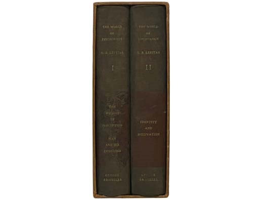 The World of Psychology, in Two Volumes: Volume I: The Worlds of Perception; Man and His Emotions; Volume II: Identity and Motivation