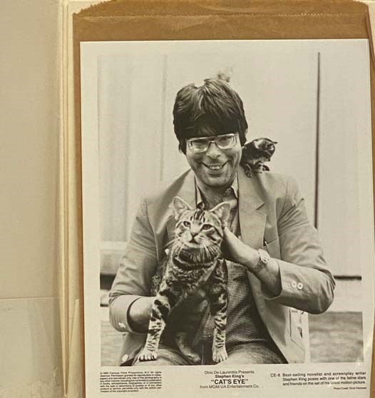Stephen King's Cat's Eye 1985 Press Kit Movie Film Publicity Drew Barrymore Dino De Laurentiis James Woods
