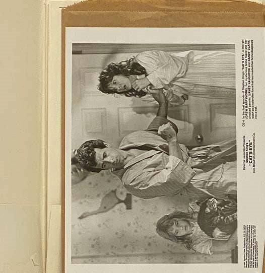 Stephen King's Cat's Eye 1985 Press Kit Movie Film Publicity Drew Barrymore Dino De Laurentiis James Woods