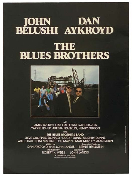 The Blues Brothers 1979 Poster Supplement Variety Magazine John Belushi Dand Aykroyd John Landis