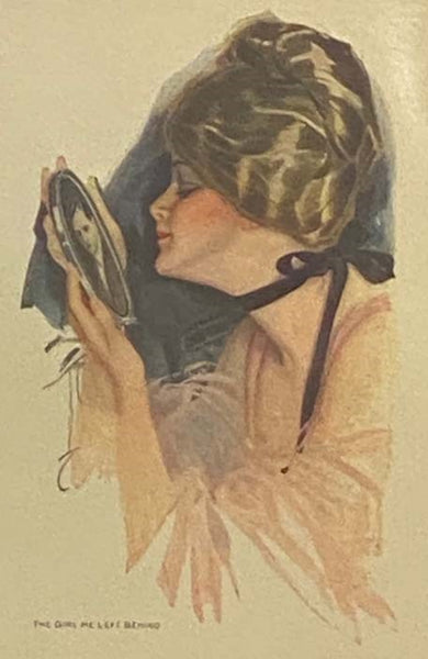 Six Elegant Ladies Postcards