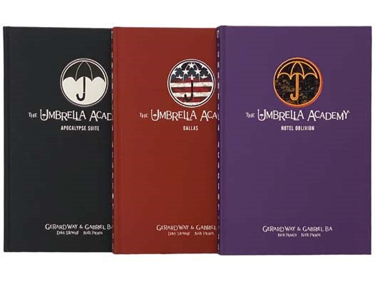 The Umbrella Academy Three Volume Set: Apocalypse Suite; Dallas; Hotel Oblivion