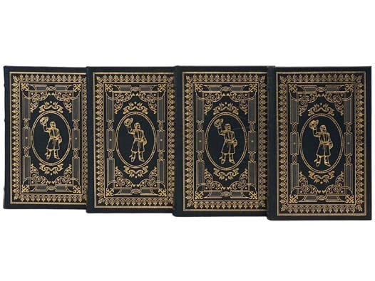 R.E. Lee: A Biography, in Four Volumes (The Leather-Bound Library of the Civil War) [Robert Edward Lee]