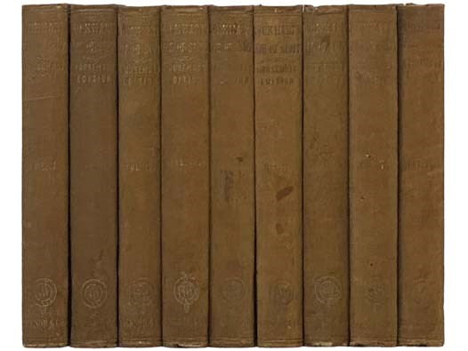 Memoirs of the Life of Sir Walter Scott, Bart., A New Edition. in Nine Volumes.