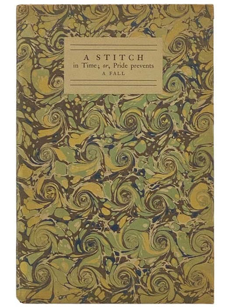 A Stitch in Time; or Pride Prevents a Fall
