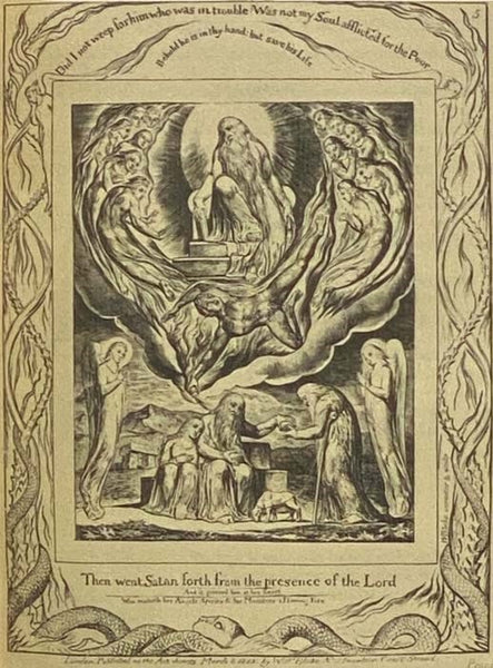 The Book of Job: The Eighteenth Book of the Old Testament, with the Twenty-Two Engravings of William Blake [Illustrations]